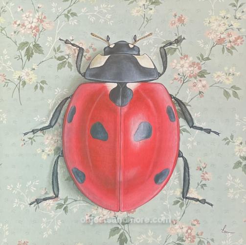 Ladybug Blue by EMILY UCHYTIL